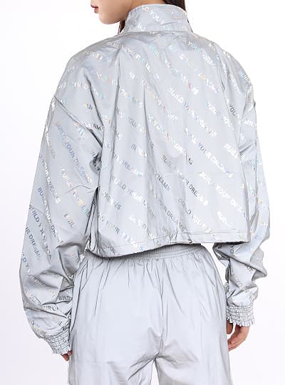亮银灰色运动服羽绒服江南在线-江南在线(中国)面料